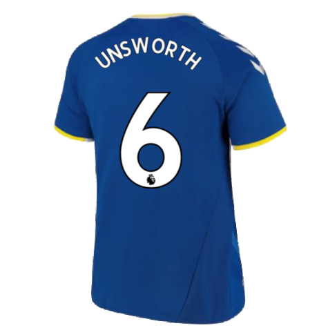 2021-2022 Everton Home Shirt (UNSWORTH 6)