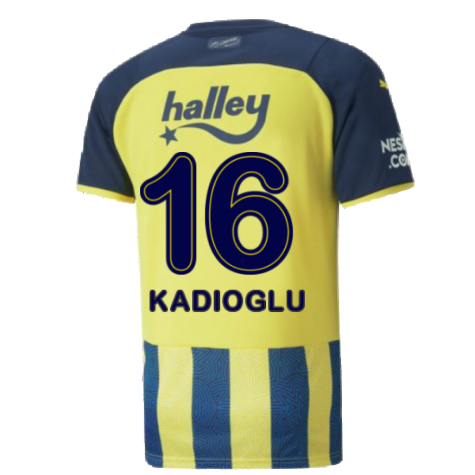 2021-2022 Fenerbahce Home Shirt (Kadioglu 16)