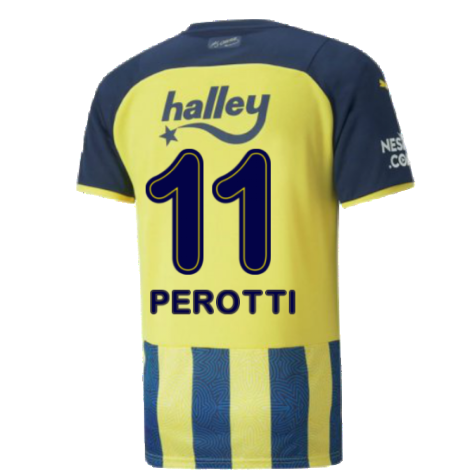 2021-2022 Fenerbahce Home Shirt (Perotti 11)