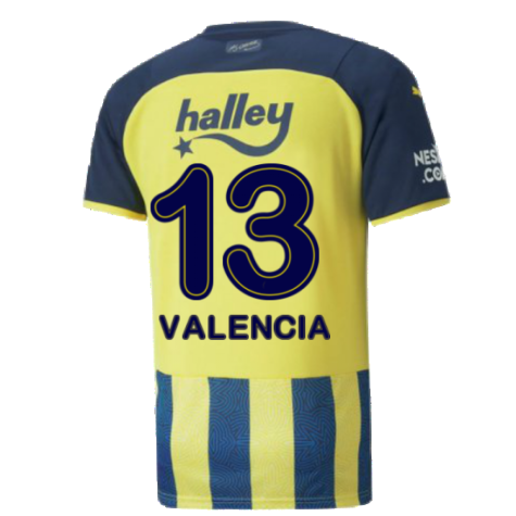 2021-2022 Fenerbahce Home Shirt (Valencia 13)