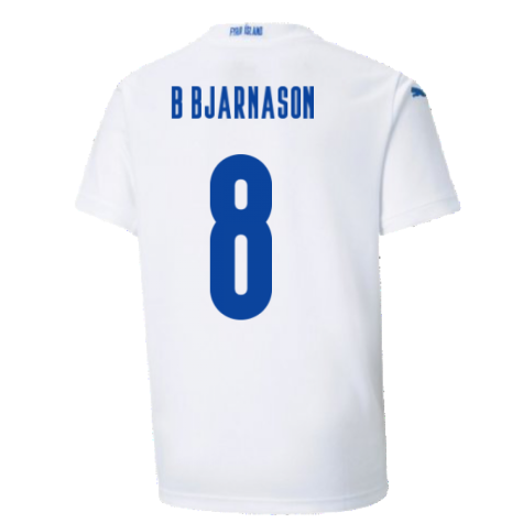 2021-2022 Iceland Away Shirt (B BJARNASON 8)