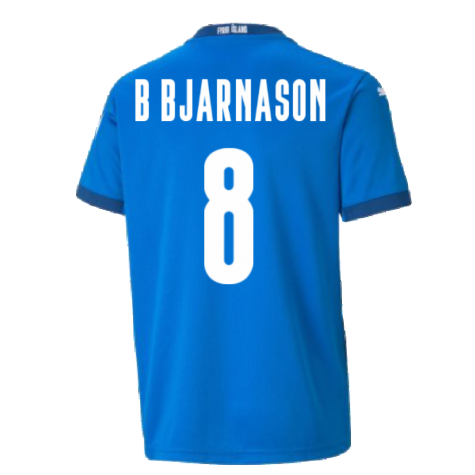 2021-2022 Iceland Home Shirt (B Bjarnason 8)