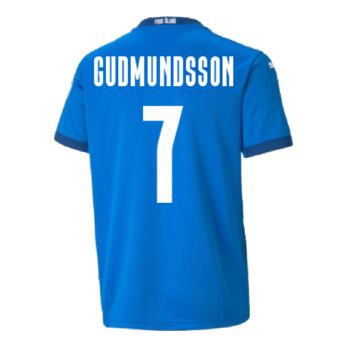 2021-2022 Iceland Home Shirt (Gudmundsson 7)