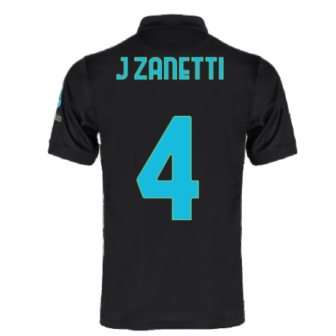 2021-2022 Inter Milan 3rd Shirt (J ZANETTI 4)