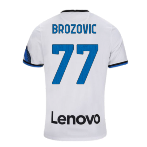 2021-2022 Inter Milan Away Shirt (BROZOVIC 77)