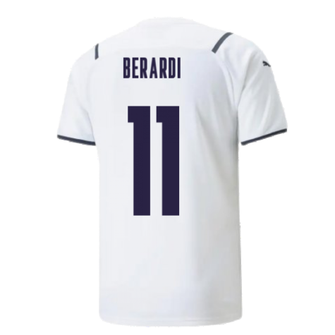 2021-2022 Italy Away Shirt (BERARDI 11)