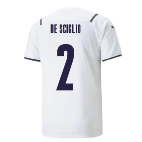 2021-2022 Italy Away Shirt (DE SCIGLIO 2)