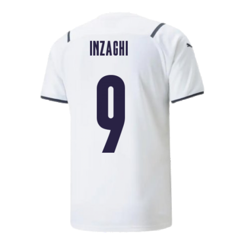 2021-2022 Italy Away Shirt (INZAGHI 9)