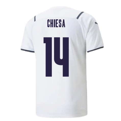 2021-2022 Italy Away Shirt (Kids) (CHIESA 14)