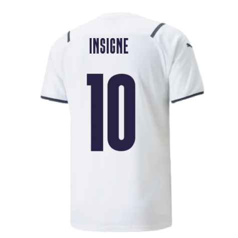 2021-2022 Italy Away Shirt (Kids) (INSIGNE 10)