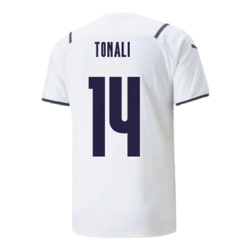 2021-2022 Italy Away Shirt (TONALI 14)