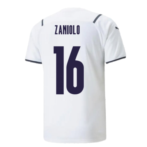 2021-2022 Italy Away Shirt (ZANIOLO 16)