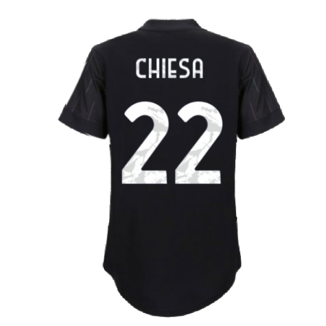 2021-2022 Juventus Away Shirt (Ladies) (CHIESA 22)