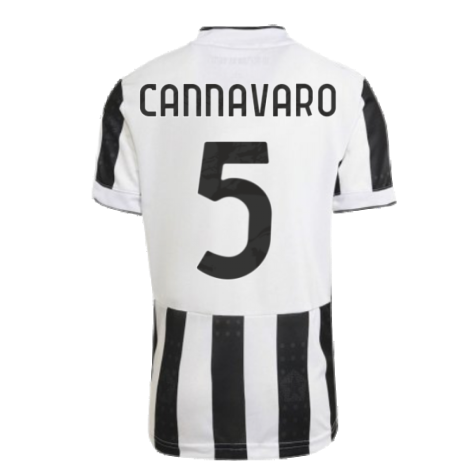 2021-2022 Juventus Home Shirt (CANNAVARO 5)