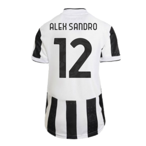 2021-2022 Juventus Home Shirt (Ladies) (ALEX SANDRO 12)