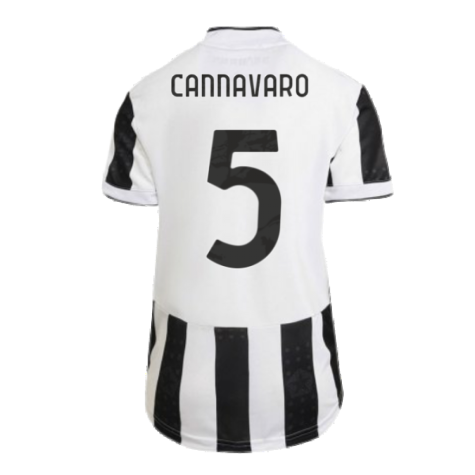 2021-2022 Juventus Home Shirt (Ladies) (CANNAVARO 5)