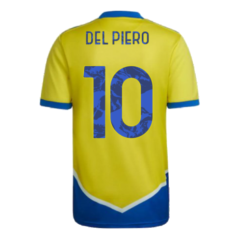 2021-2022 Juventus Third Shirt (DEL PIERO 10)