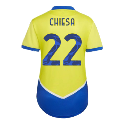 2021-2022 Juventus Third Shirt (Ladies) (CHIESA 22)