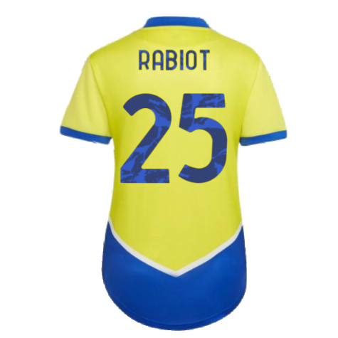 2021-2022 Juventus Third Shirt (Ladies) (RABIOT 25)