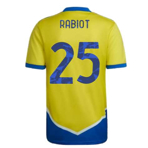 2021-2022 Juventus Third Shirt (RABIOT 25)