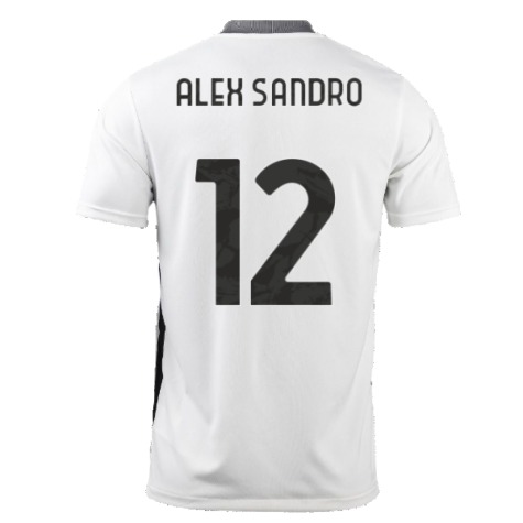 2021-2022 Juventus Training Shirt (White) (ALEX SANDRO 12)