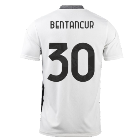 2021-2022 Juventus Training Shirt (White) (BENTANCUR 30)