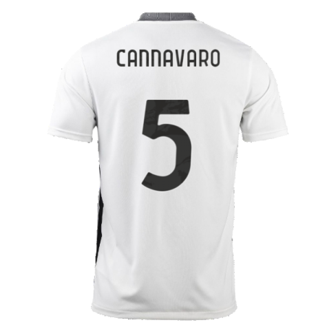 2021-2022 Juventus Training Shirt (White) (CANNAVARO 5)