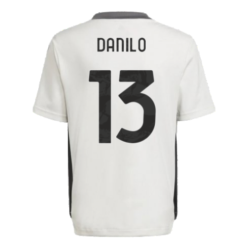 2021-2022 Juventus Training Shirt (White) - Kids (DANILO 13)