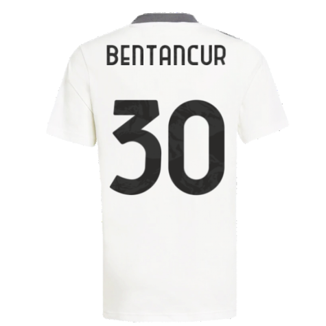 2021-2022 Juventus Training Shirt (White) - Ladies (BENTANCUR 30)