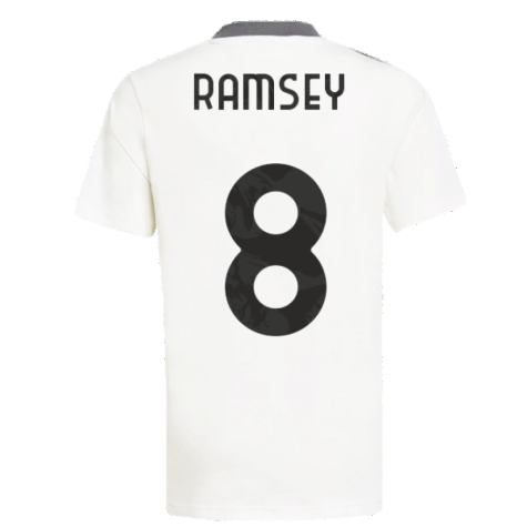 2021-2022 Juventus Training Shirt (White) - Ladies (RAMSEY 8)