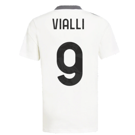 2021-2022 Juventus Training Shirt (White) - Ladies (VIALLI 9)