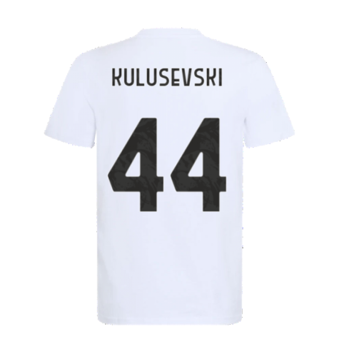 2021-2022 Juventus Training T-Shirt (White) (KULUSEVSKI 44)