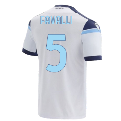 2021-2022 Lazio Away Shirt (Kids) (FAVALLI 5)