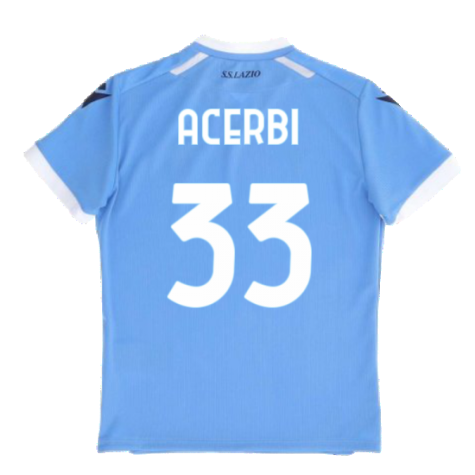 2021-2022 Lazio Home Shirt (Kids) (ACERBI 33)