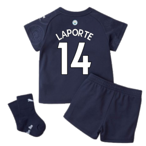 2021-2022 Man City 3rd Baby Kit (LAPORTE 14)