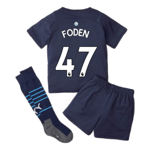 2021-2022 Man City 3rd Mini Kit (FODEN 47)