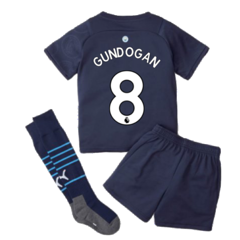 2021-2022 Man City 3rd Mini Kit (GUNDOGAN 8)