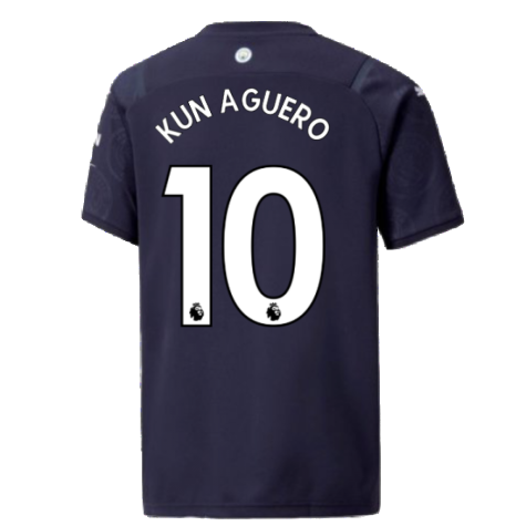 2021-2022 Man City 3rd Shirt (Kids) (KUN AGUERO 10)