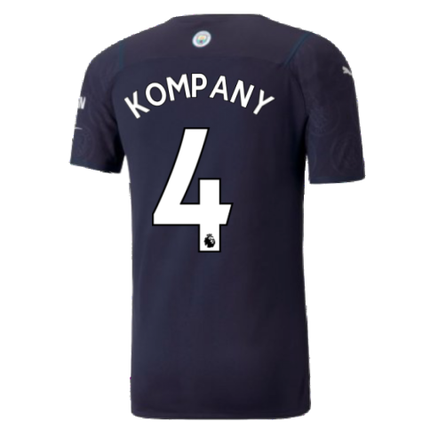 2021-2022 Man City Authentic Third Shirt (KOMPANY 4)