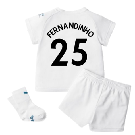 2021-2022 Man City Away Baby Kit (FERNANDINHO 25)