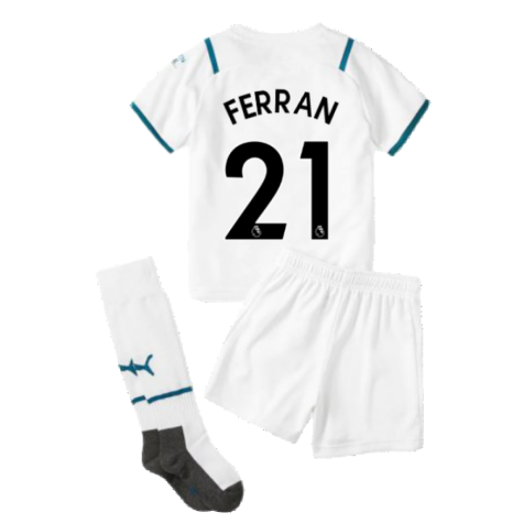 2021-2022 Man City Away Mini Kit (FERRAN 21)