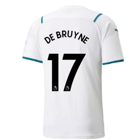 2021-2022 Man City Away Shirt (DE BRUYNE 17)