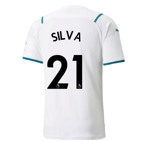 2021-2022 Man City Away Shirt (SILVA 21)