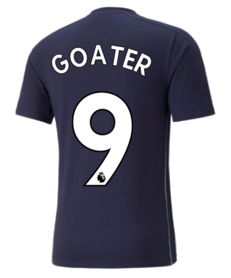 2021-2022 Man City Casuals Tee (Peacot) (GOATER 9)