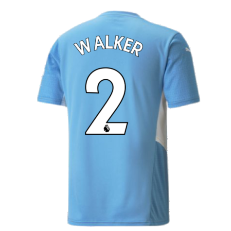 2021-2022 Man City Home Shirt (WALKER 2)