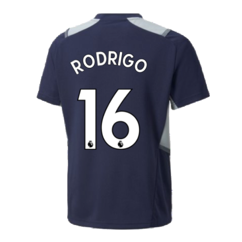 2021-2022 Man City PRO Training Jersey (Peacot) (RODRIGO 16)