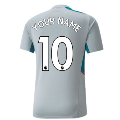 2021-2022 Man City PRO Training Jersey (Quarry) (Your Name)