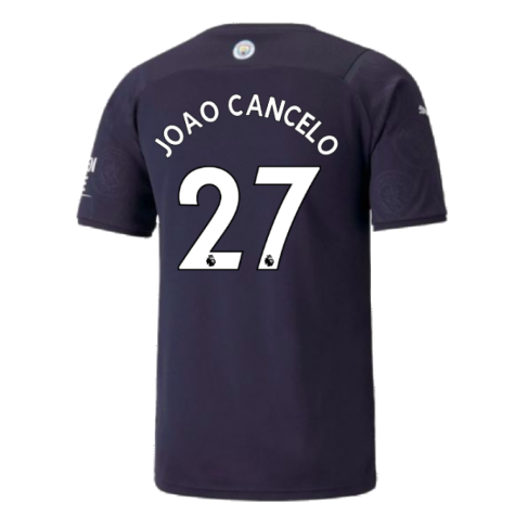 2021-2022 Man City Third Player Issue Shirt (JOAO CANCELO 27)