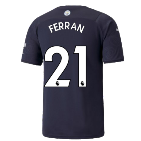 2021-2022 Man City Third Shirt (FERRAN 21)