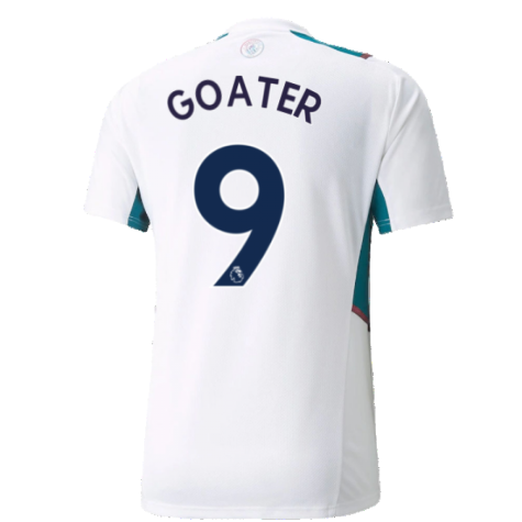 2021-2022 Man City Training Shirt (White) (GOATER 9)